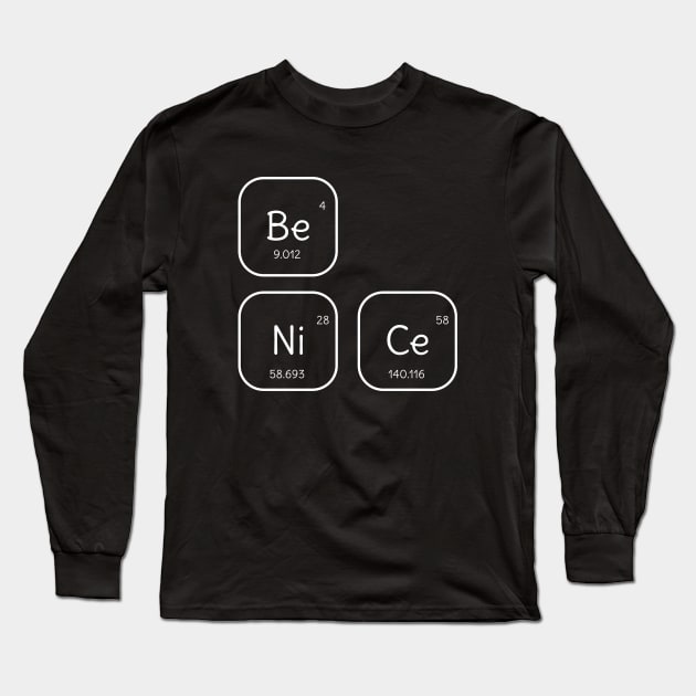 Funny Periodic Table Science Humor T-Shirt Long Sleeve T-Shirt by happinessinatee